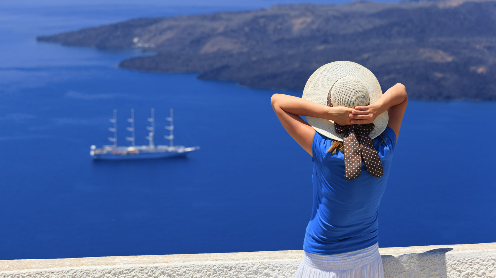 Oia Santorini Greece - Magnificent Sea View